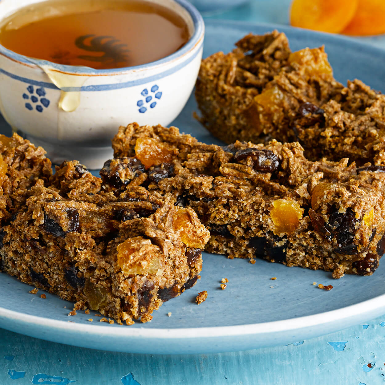 Dried Apricot and Raisin Bars
