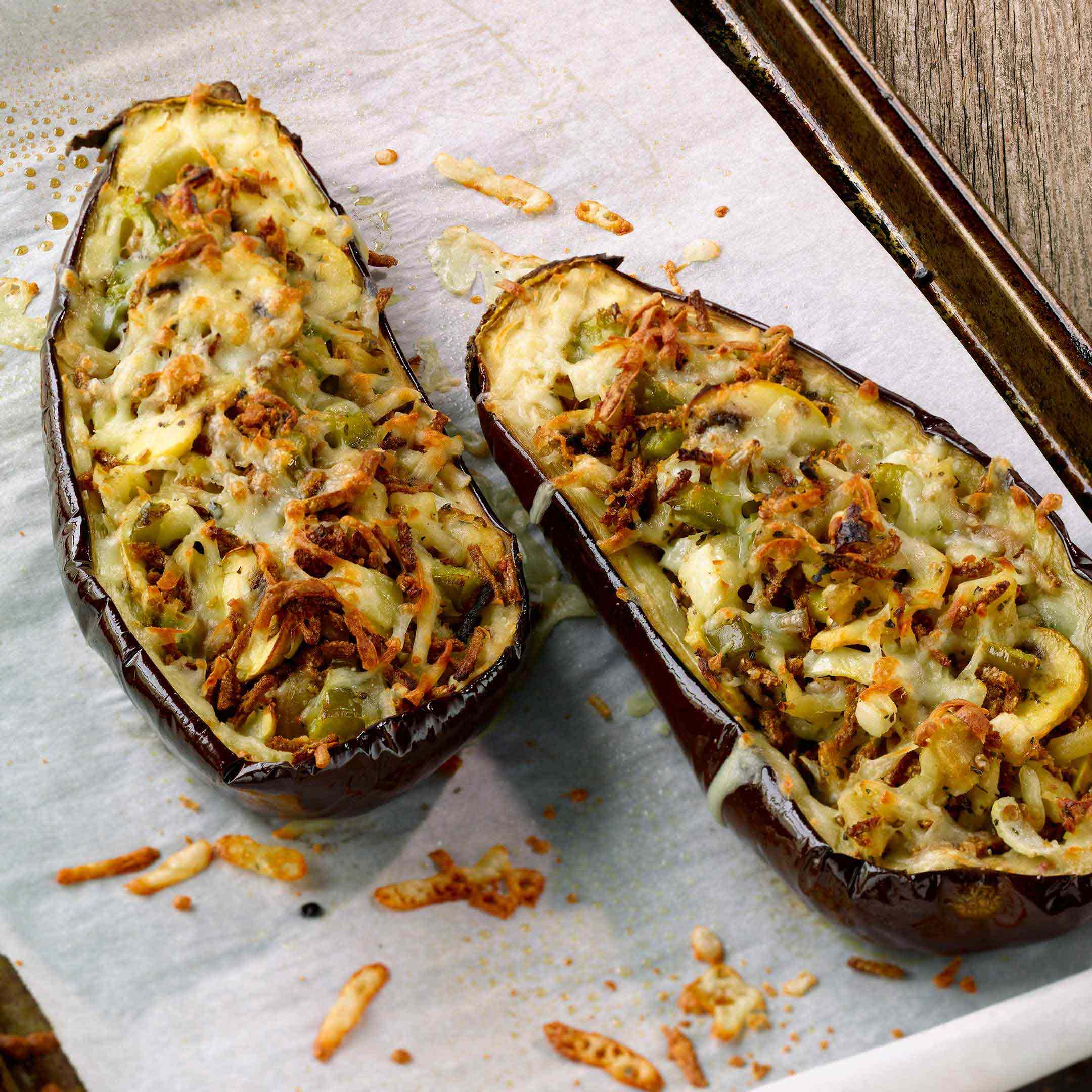 Stuffed Eggplant Italiano AllBran*