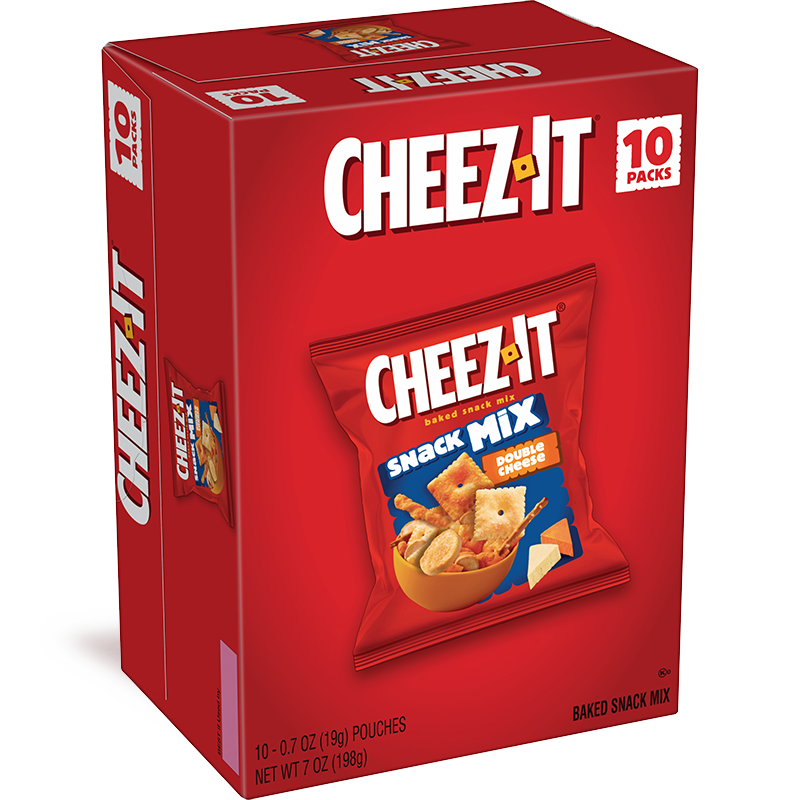 Cheez-It® Snack Mix Double Cheese Snack Packs Image