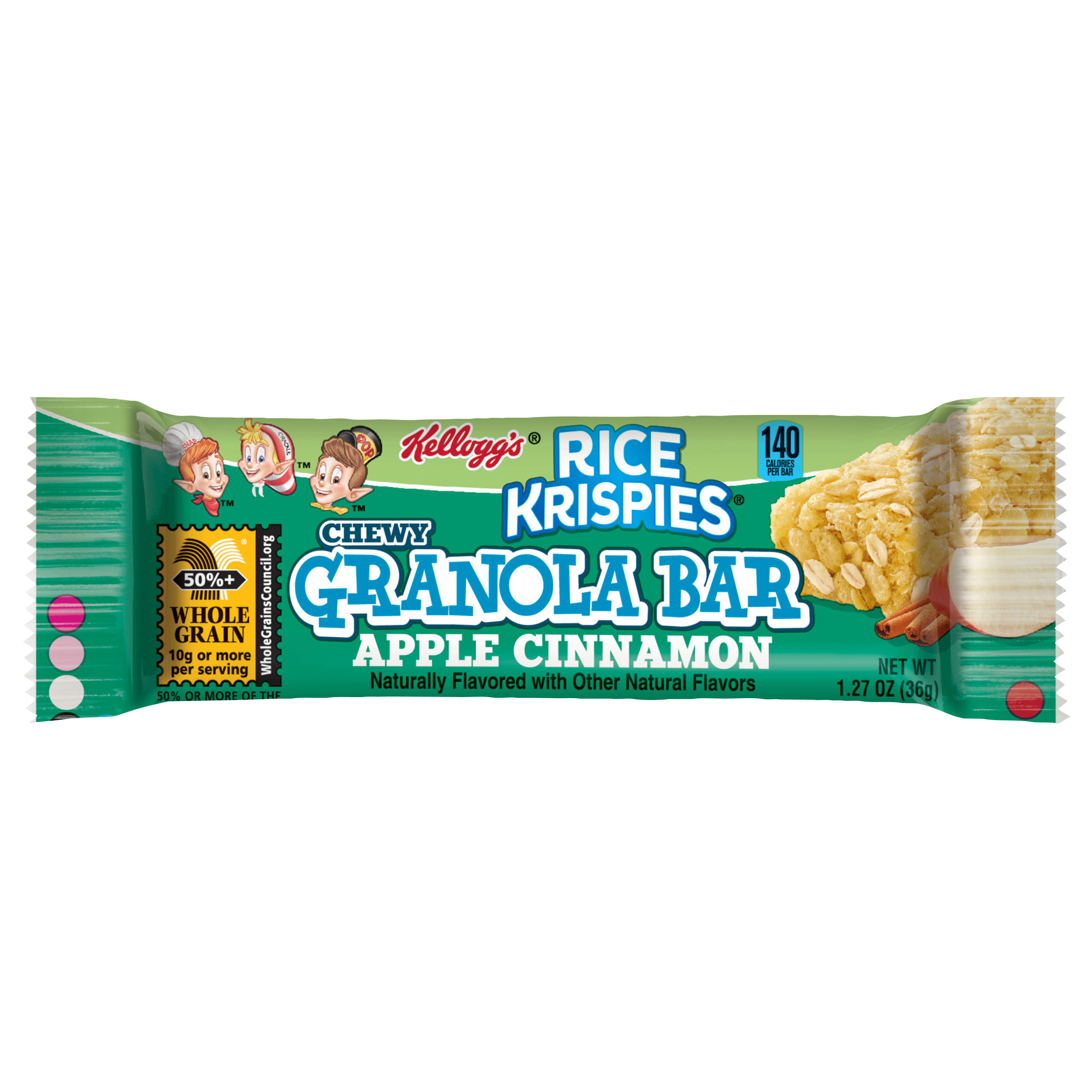 <bold>Kellogg's® Rice Krispies®</bold> Chewy Granola Bar Apple Cinnamon