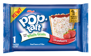 <bold><italic>Kellogg's® Pop-Tart™</italic></bold> Made With Whole Grain Frosted Strawberry
