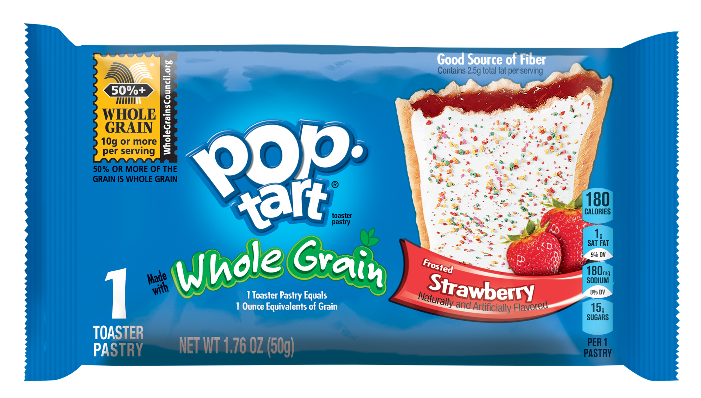 <bold>Kellogg's® Pop-Tart™</bold> Made With Whole Grain Frosted Strawberry