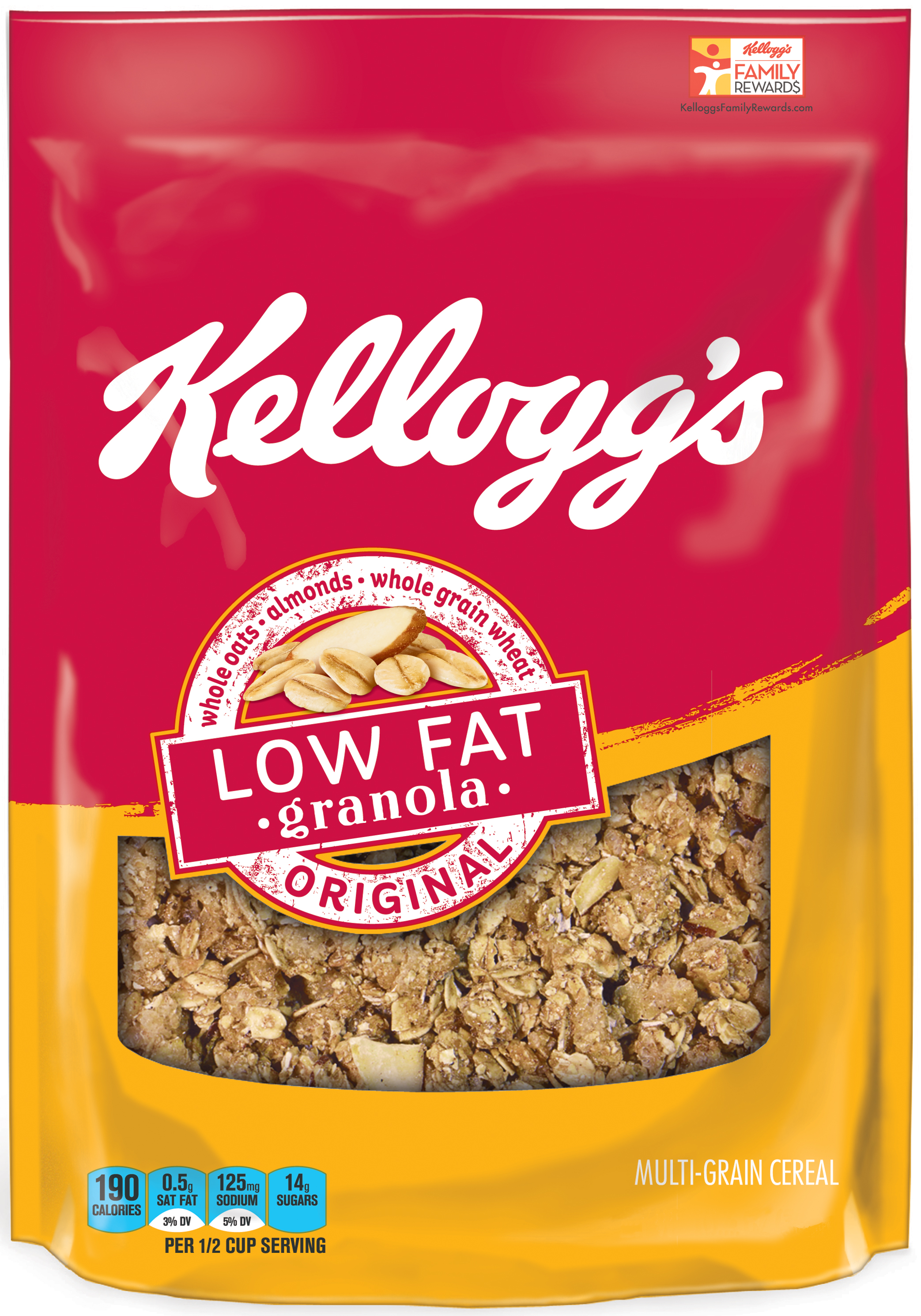 <bold><italic>Kellogg's®</italic></bold> Low Fat Granola Original