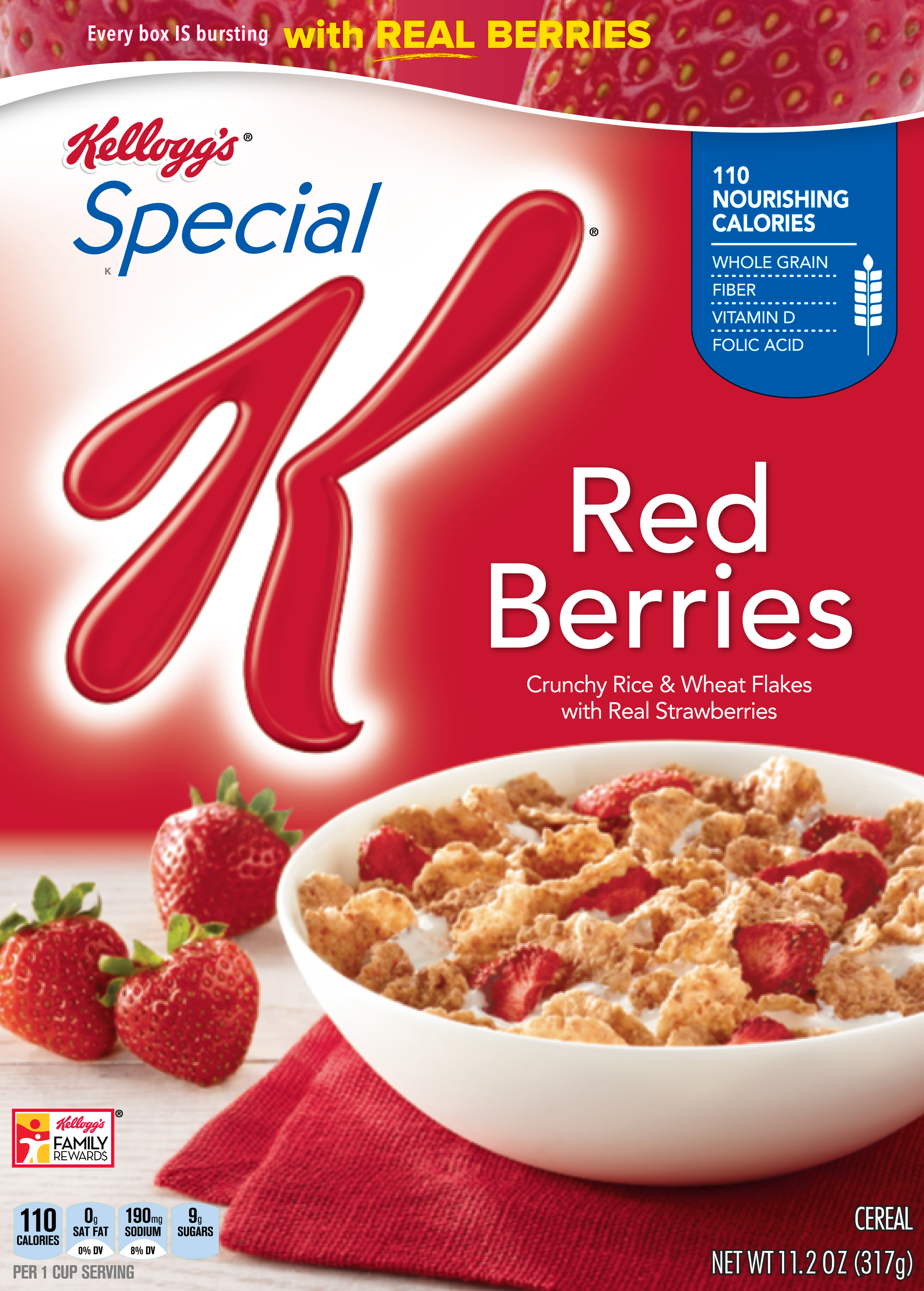 <bold>Kellogg's® Special K®</bold> Red Berries cereal