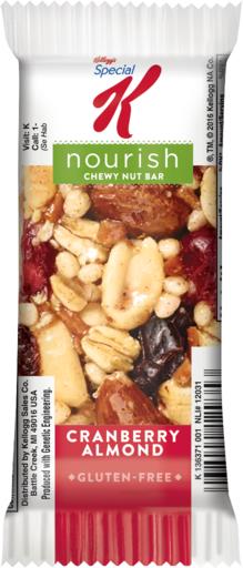 Special K Nourish<RegisteredTrademark/> Chewy Nut Bars Cranberry Almond