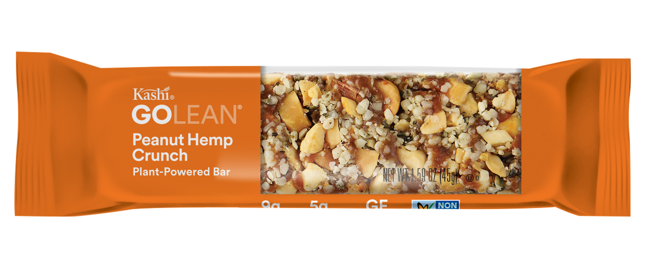 Kashi<RegisteredTrademark/> GOLEAN<RegisteredTrademark/> Plant-Powered Bars, Peanut Hemp Crunch