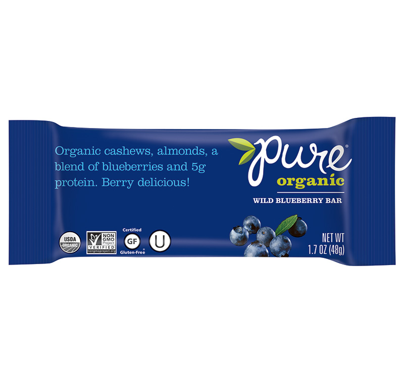 Pure® Organic Wild Blueberry bar