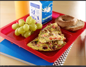 Spinach and Black Bean Frittata