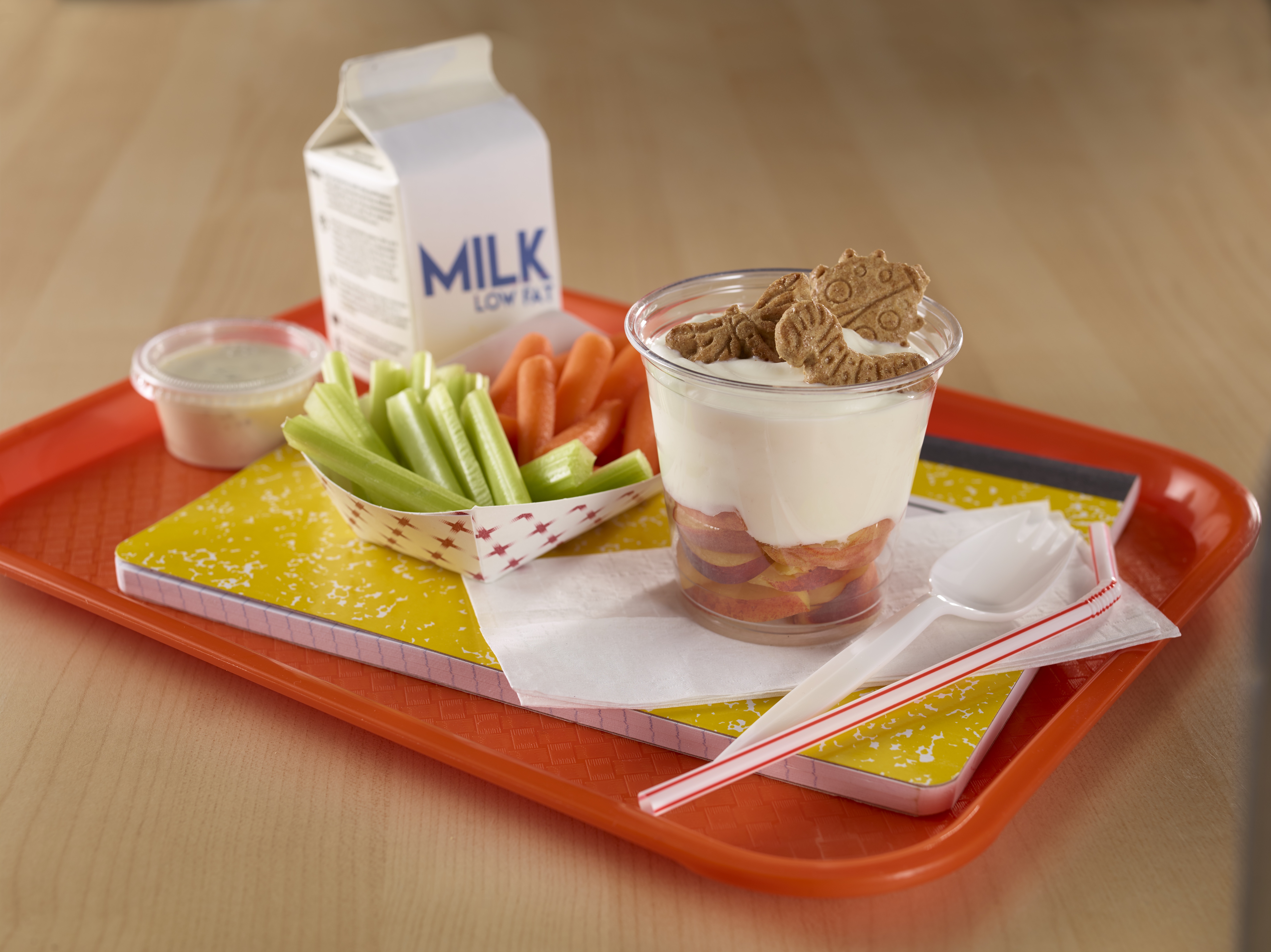 Fruit and Bug Grahams Parfait