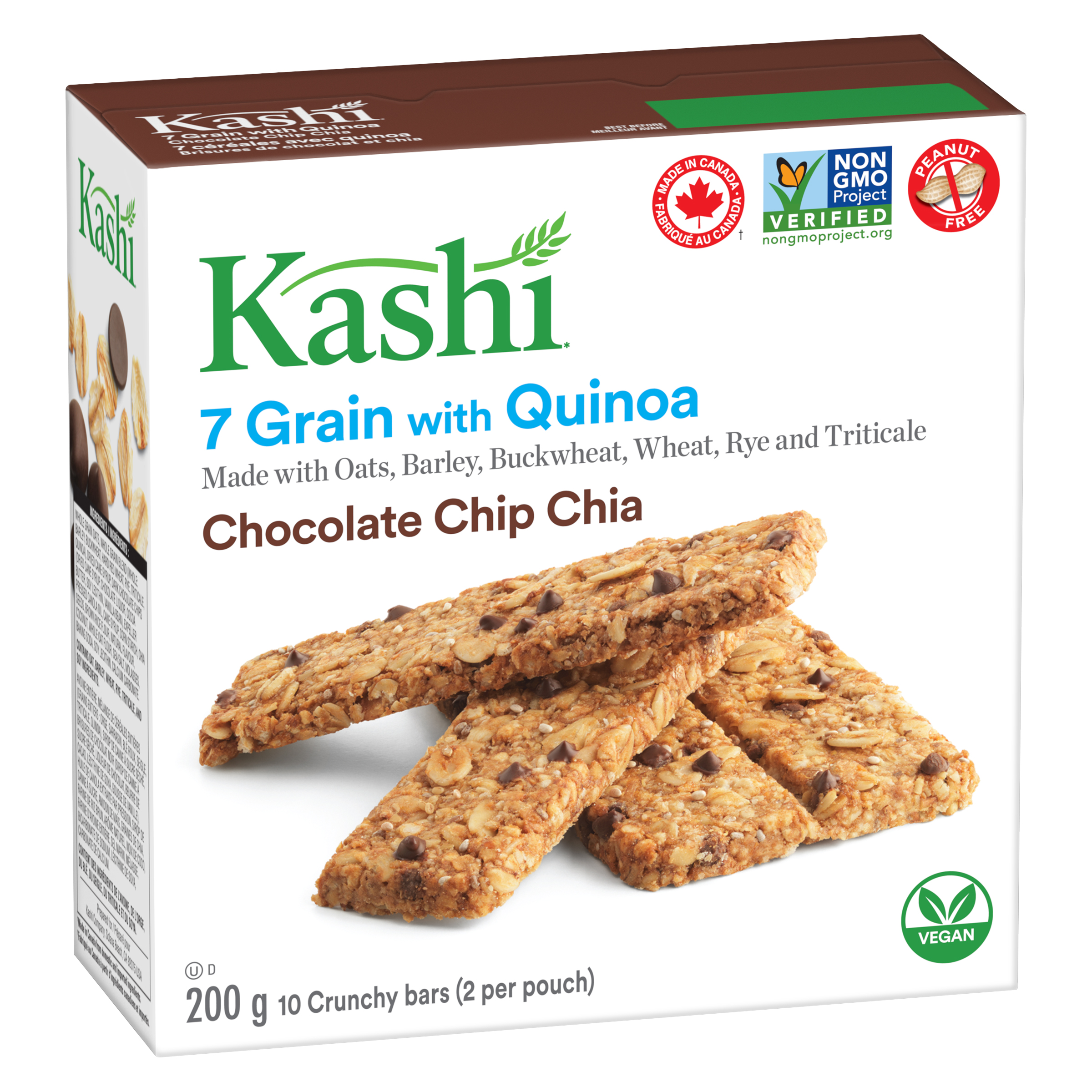 Kashi* Seven Grain with Quinoa Bars Chocolate Chip Chia
