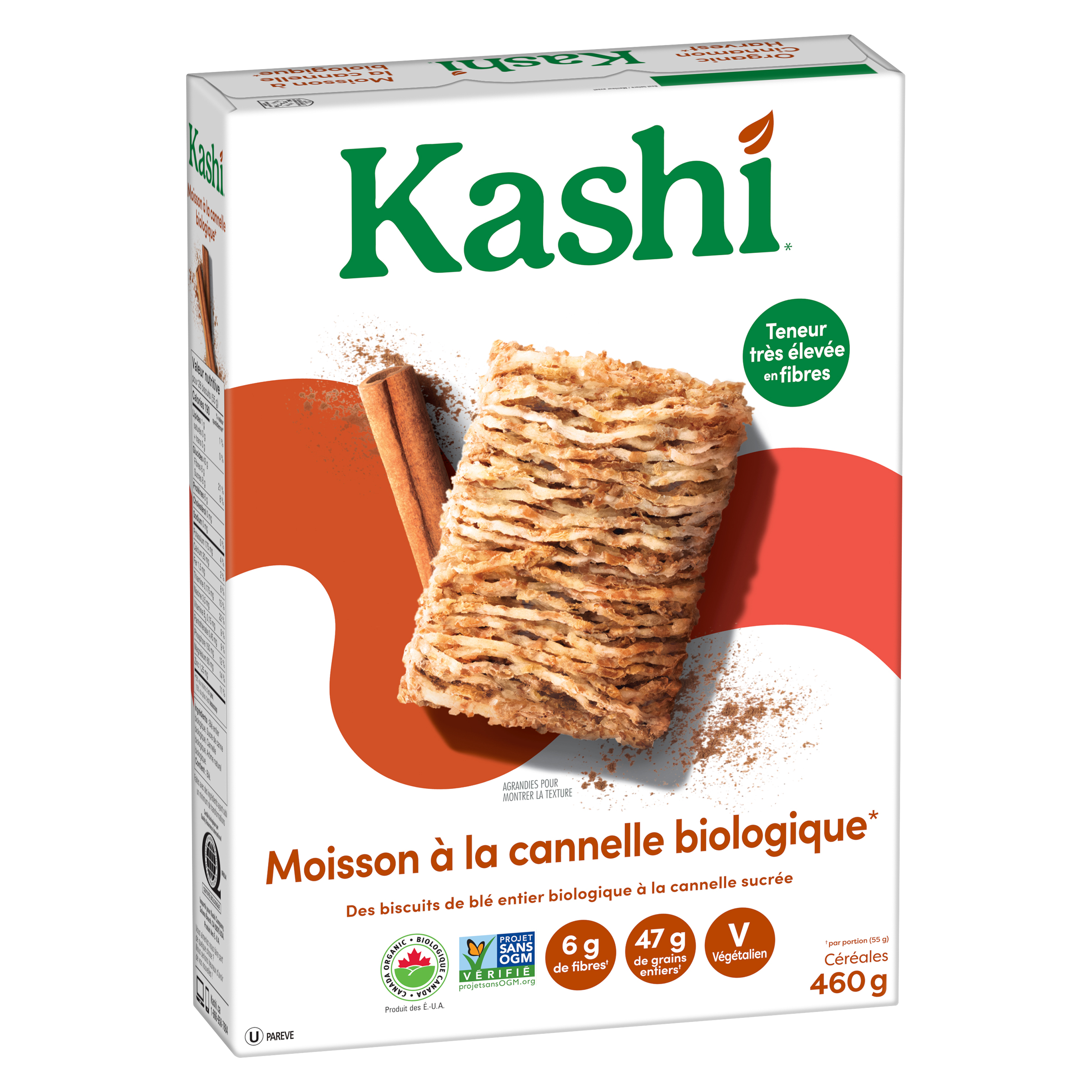 Kashi* Nutritious Food Céréales Kashi* Moisson à la cannelle biologique*
