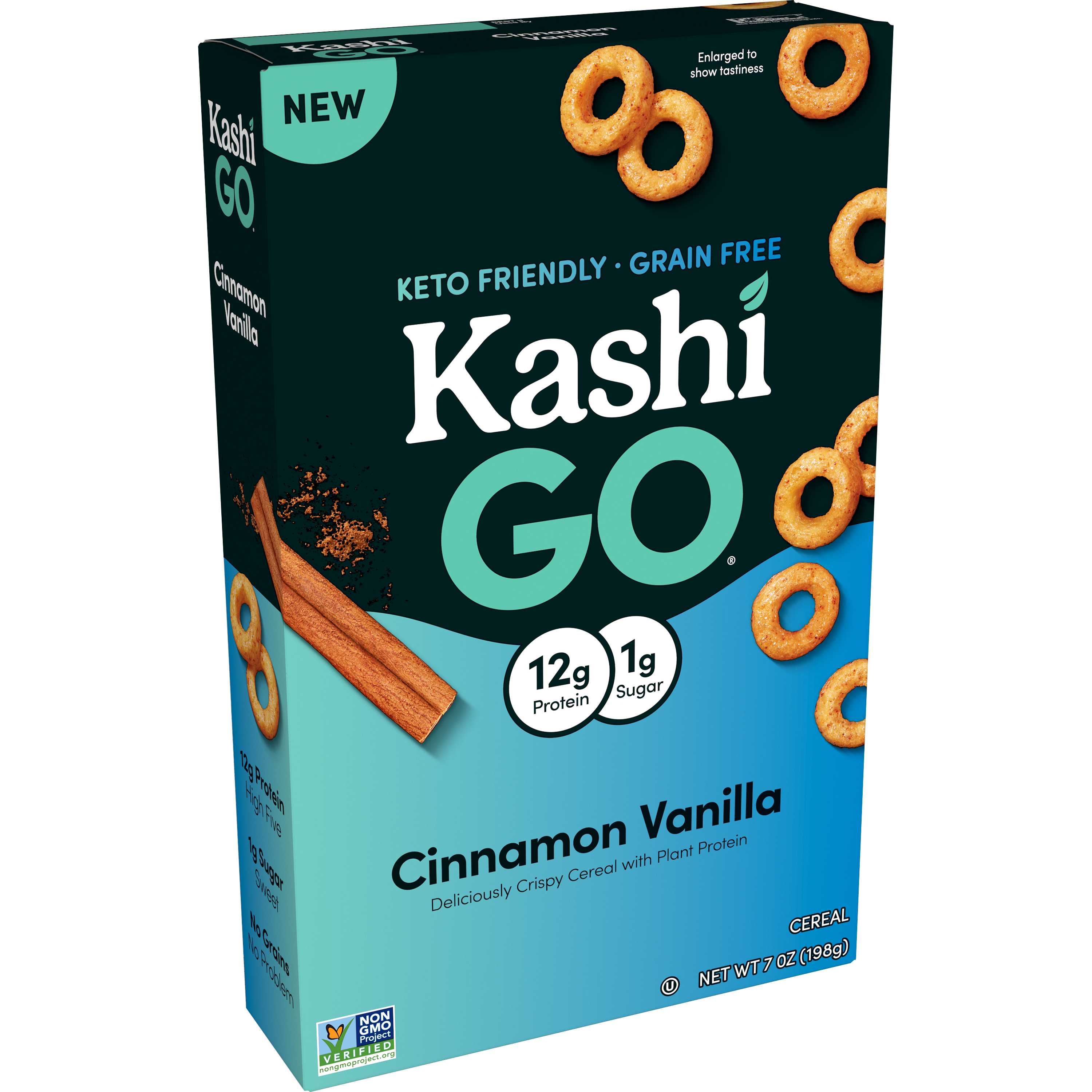 KASHI GO CEREAL CINNAMON VANILLA Kashi