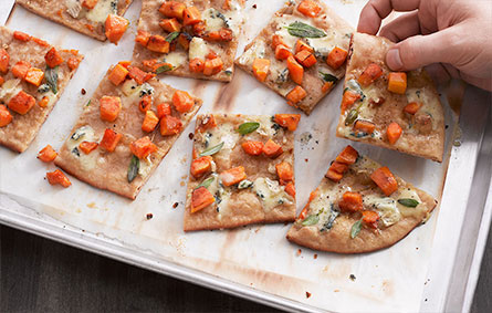 Butternut Squash Sage And Blue Cheese Flatbread Recipe Kashi Blue cheese, naan, bacon, maple syrup, garlic, black mission figs and 2 more. kashi