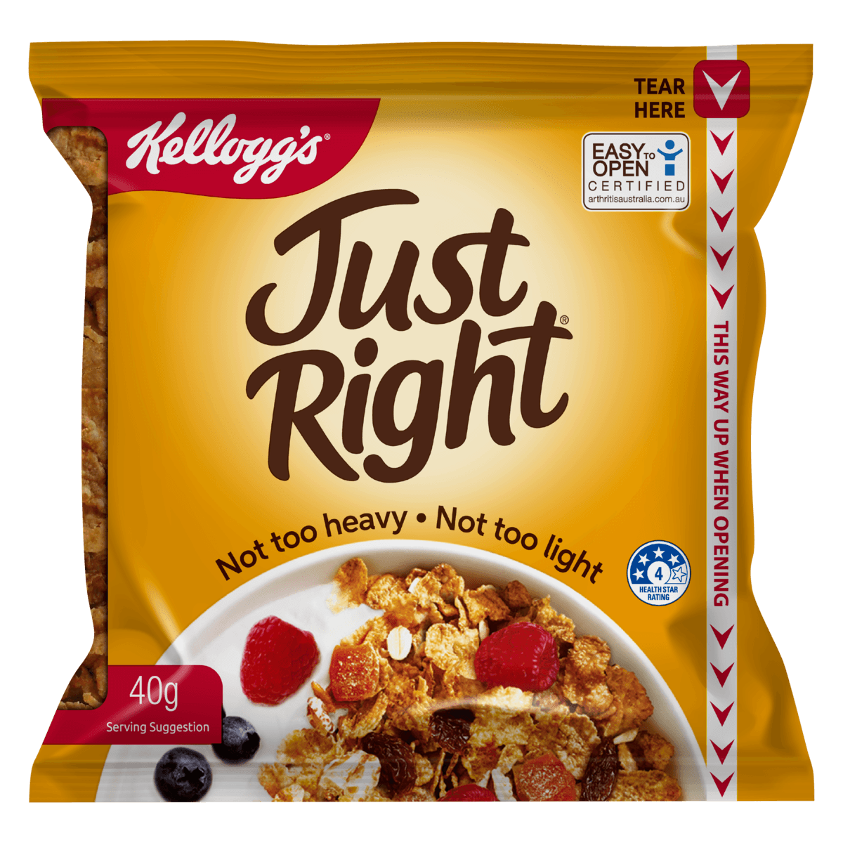 Kellogg's® Just Right® sachet 30x40g