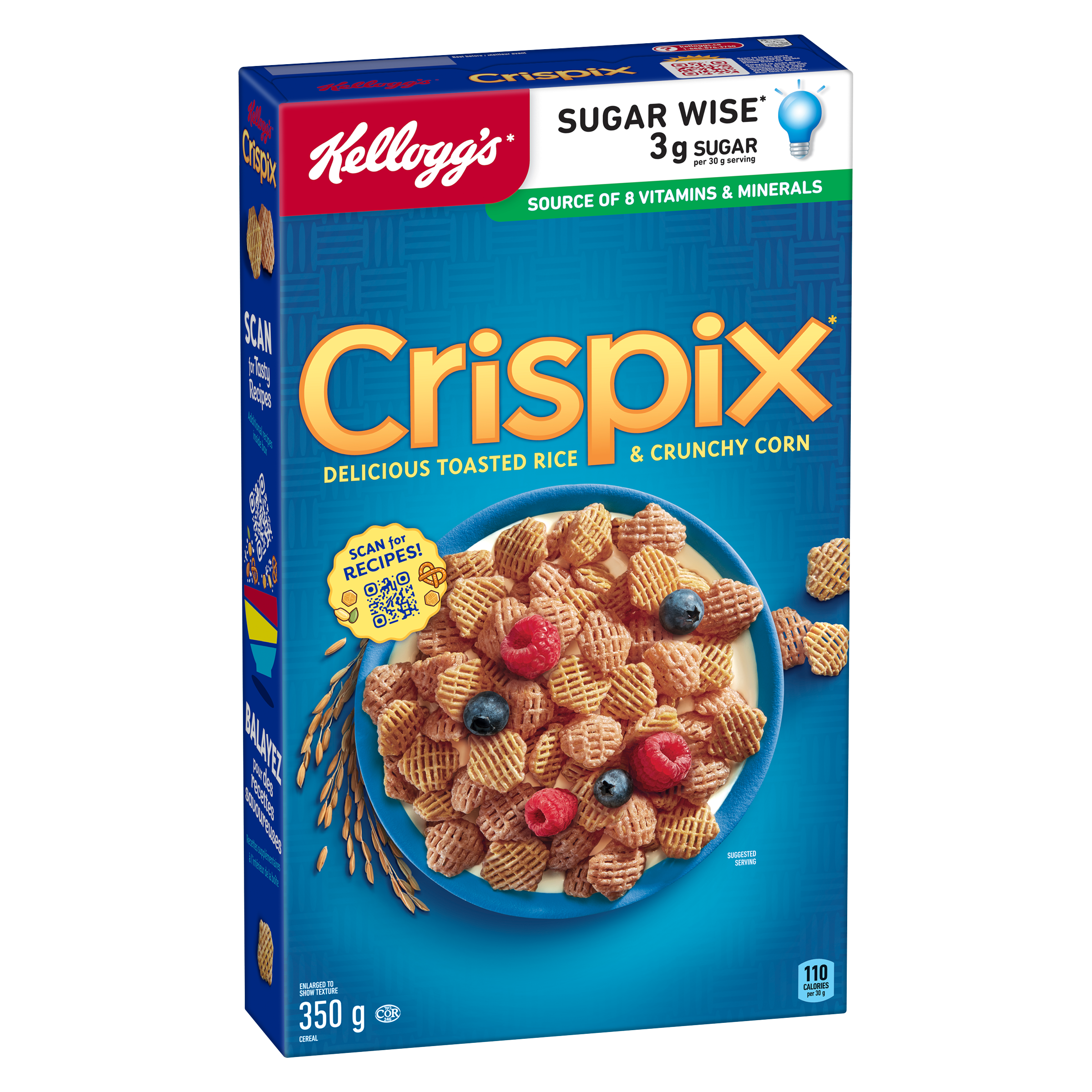 Crispix* Krispies* Cereal Kellogg's Canada