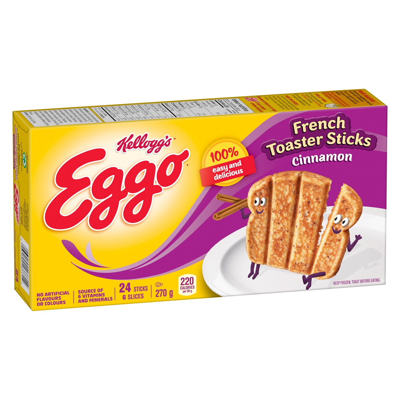 Kellogg's* Eggo* French Toaster Sticks Cinnamon Kellogg's Canada