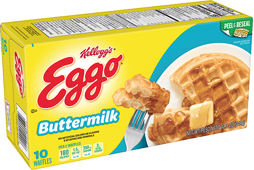 Kellogg's* Eggo* Waffles Buttermilk | Kellogg's Canada