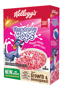 strawberry puffs cereal
