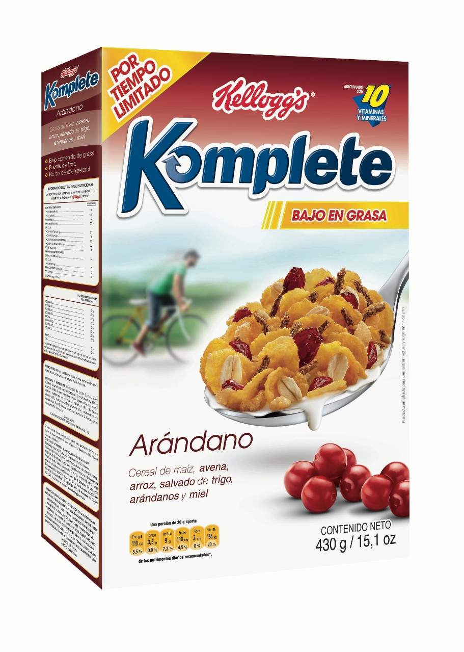 Kellogg's® Komplete® Müsli™ Arándanos Kellogg's®