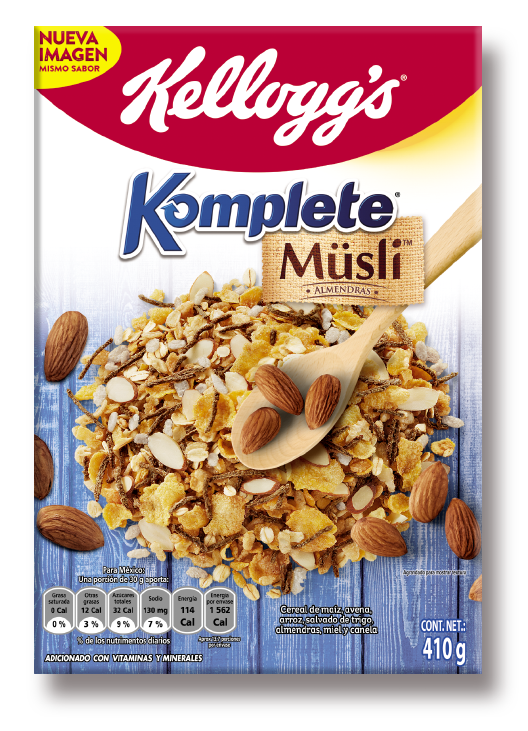 Kellogg's® Komplete® Müsli™ Almendras