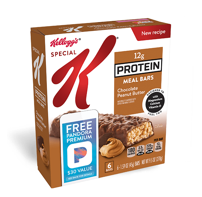 Kellogg's® Special K® Chocolate Peanut Butter Protein Meal Bars Kellogg's