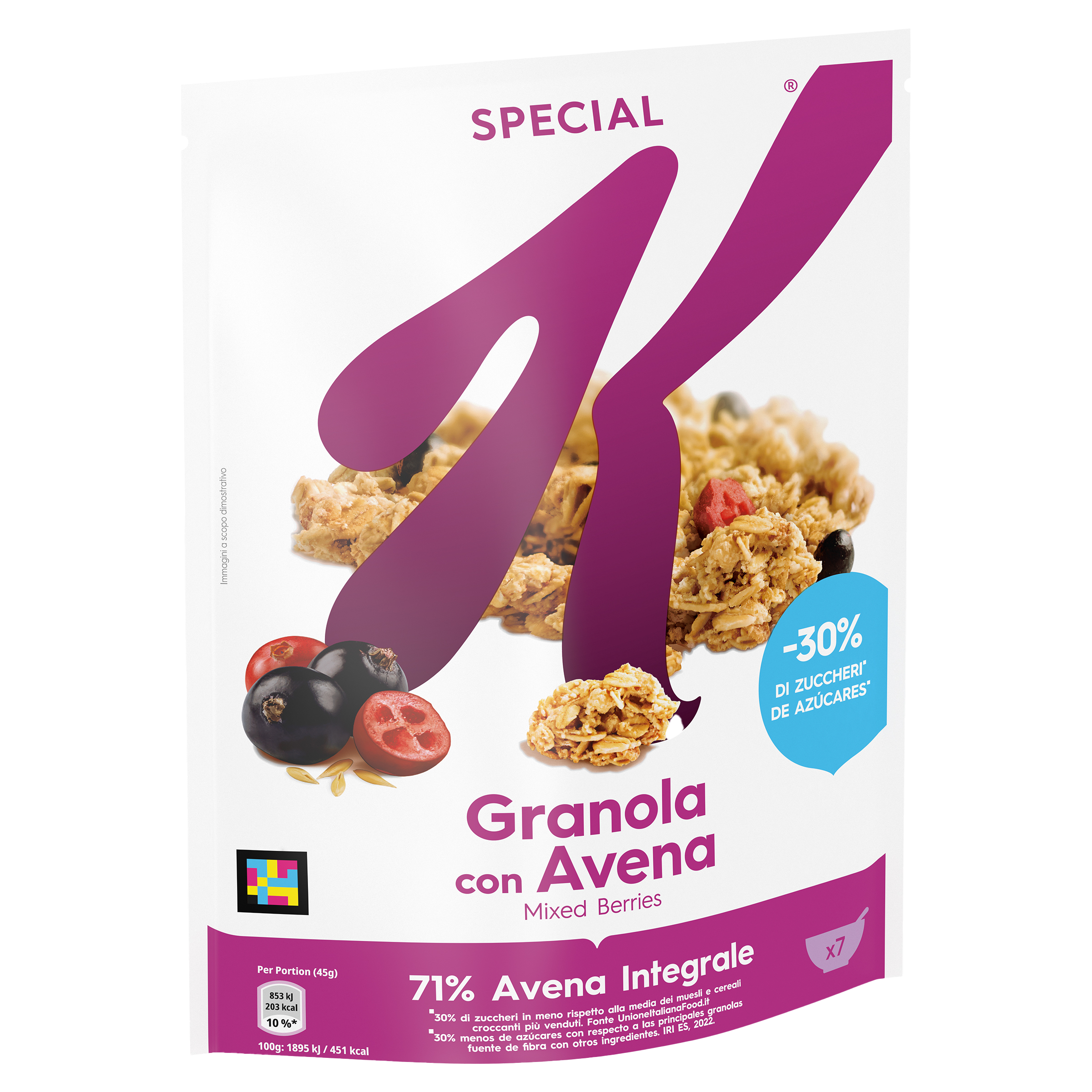 etiqueta nutricional k especial