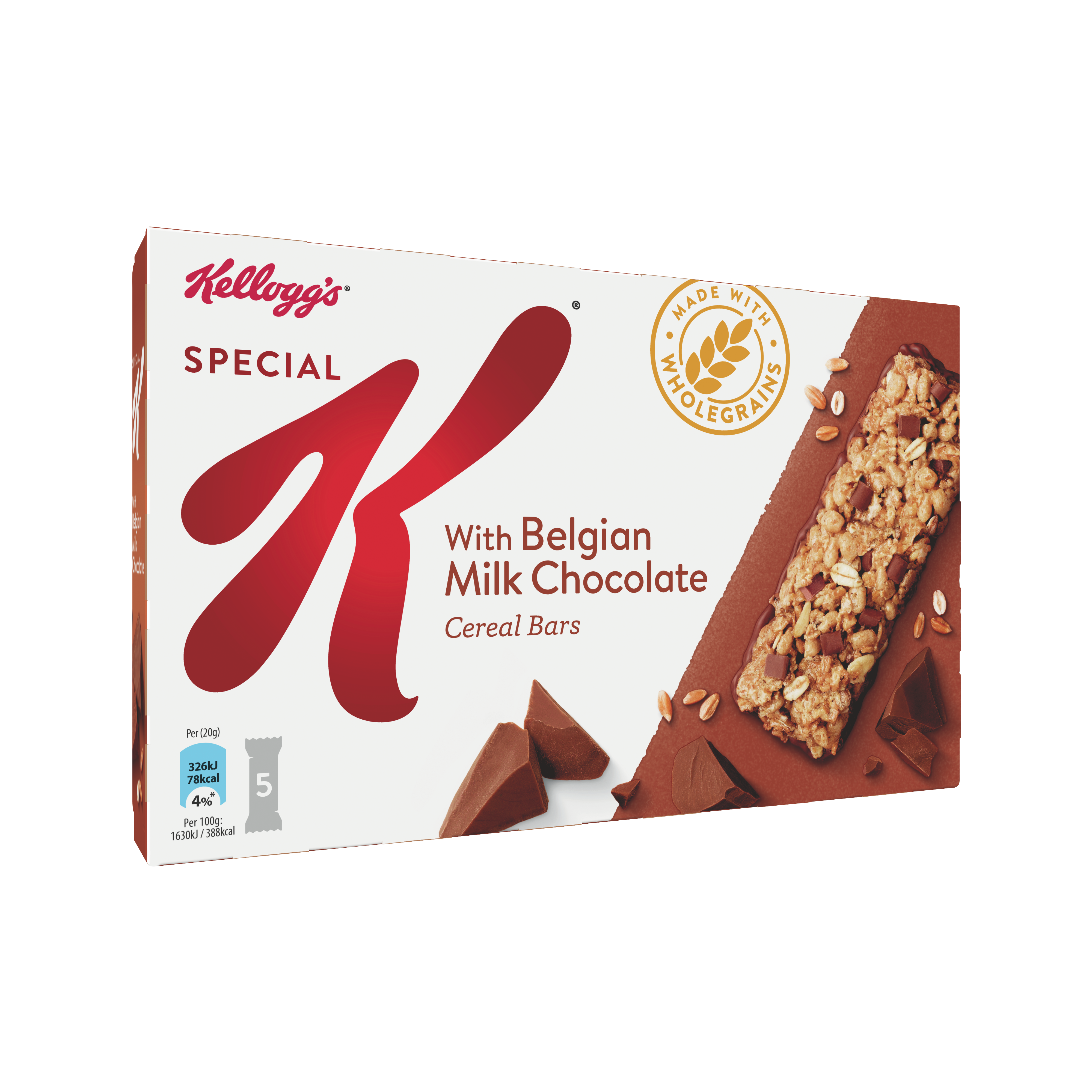 Special K Belgian Milk Chocolate Cereal Bar Kellogg's