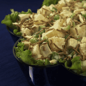 Curry Bran Chicken Salad