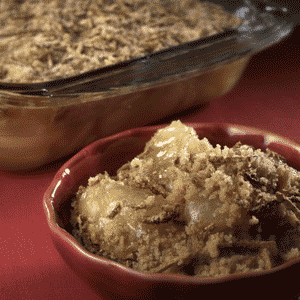 Easy Apple Crumble
