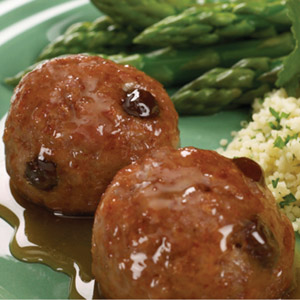 Glazed Ham Balls