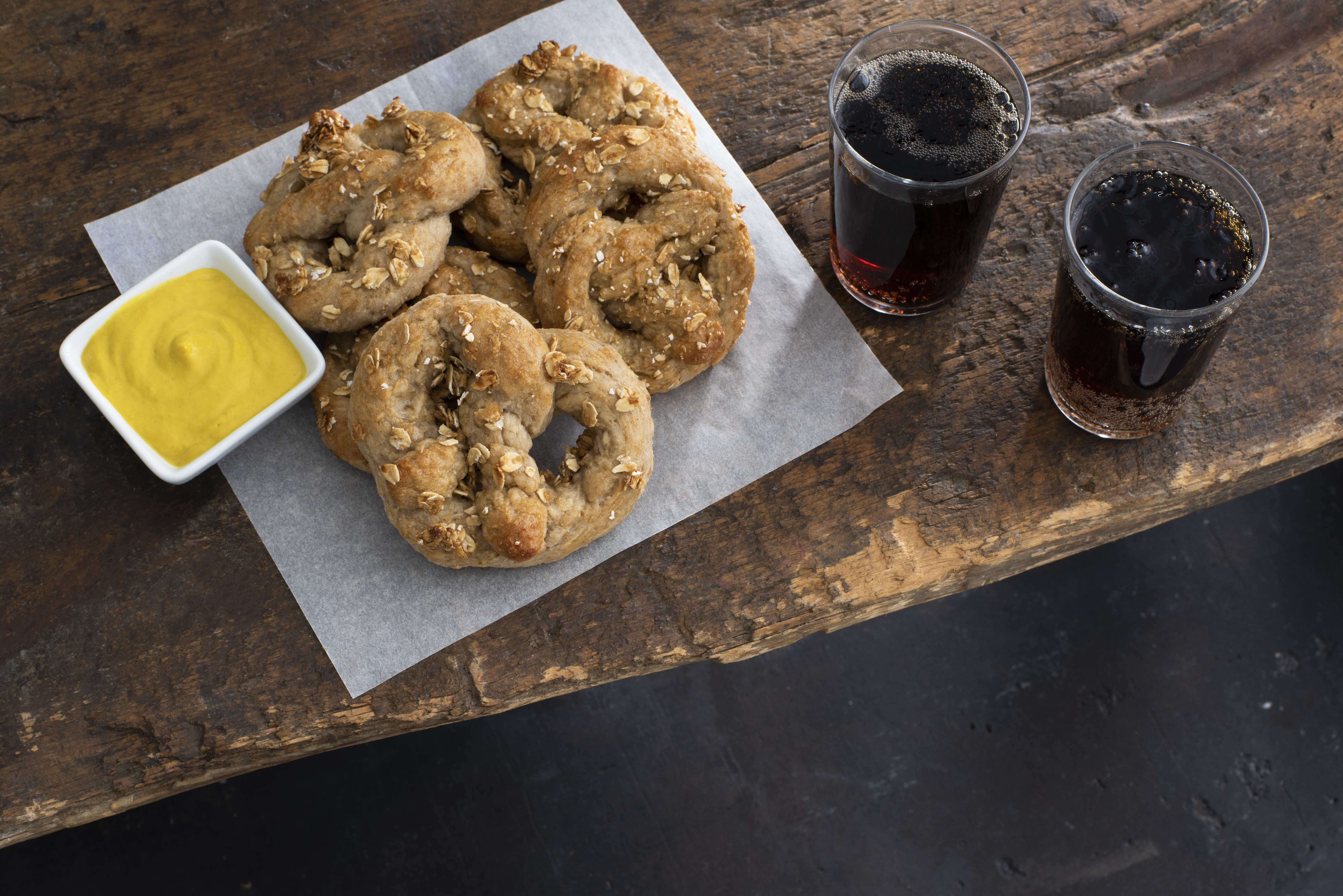 Sweet Granola Pretzels