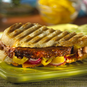 Black Bean Burger Panini Recipe