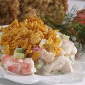 Baked Seafood Salad