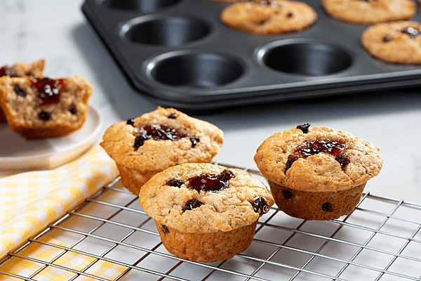 Peanut Butter and Jelly Muffins