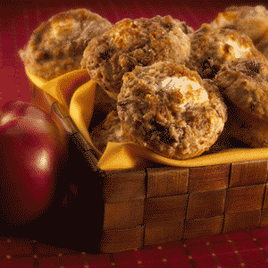 Shredded Apple Muffins