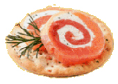 Smoked Salmon Pinwheels
