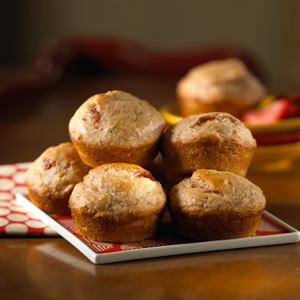 Banana-Strawberry Muffins