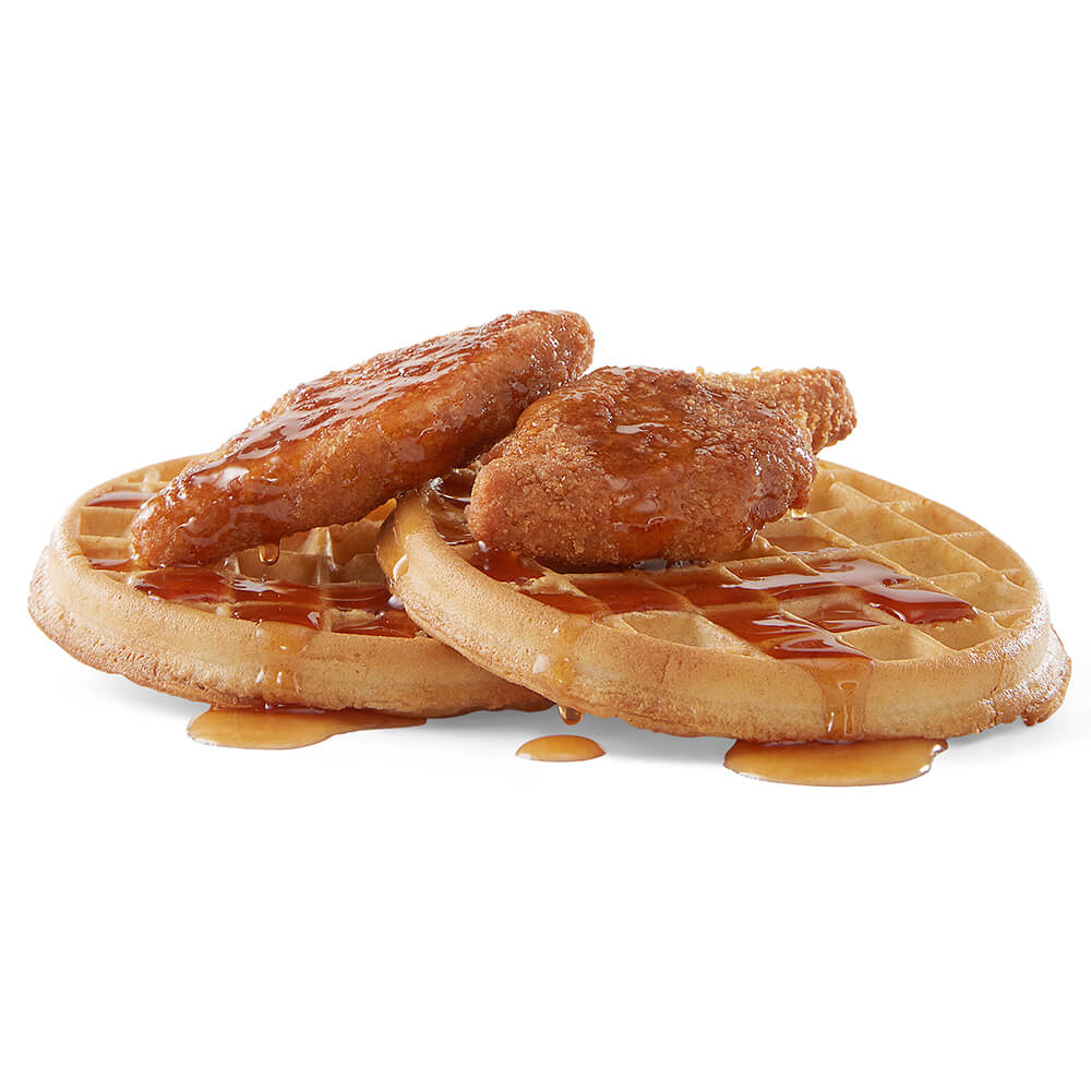 Sriracha Chik'n & Waffles