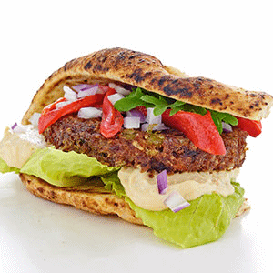 Mediterranean Quinoa Burger