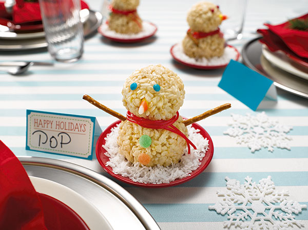 Rice Krispies Treats® Snowmen