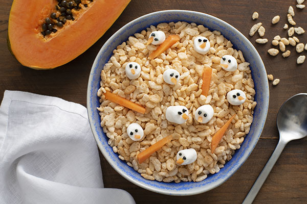 Frosty Snowmen Bowl