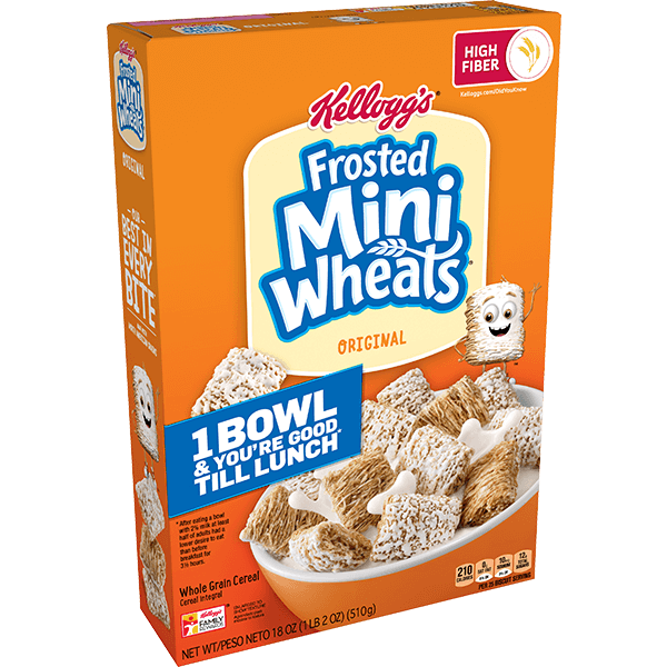Kellogg's® Frosted Mini-Wheats® Bite Size cereal