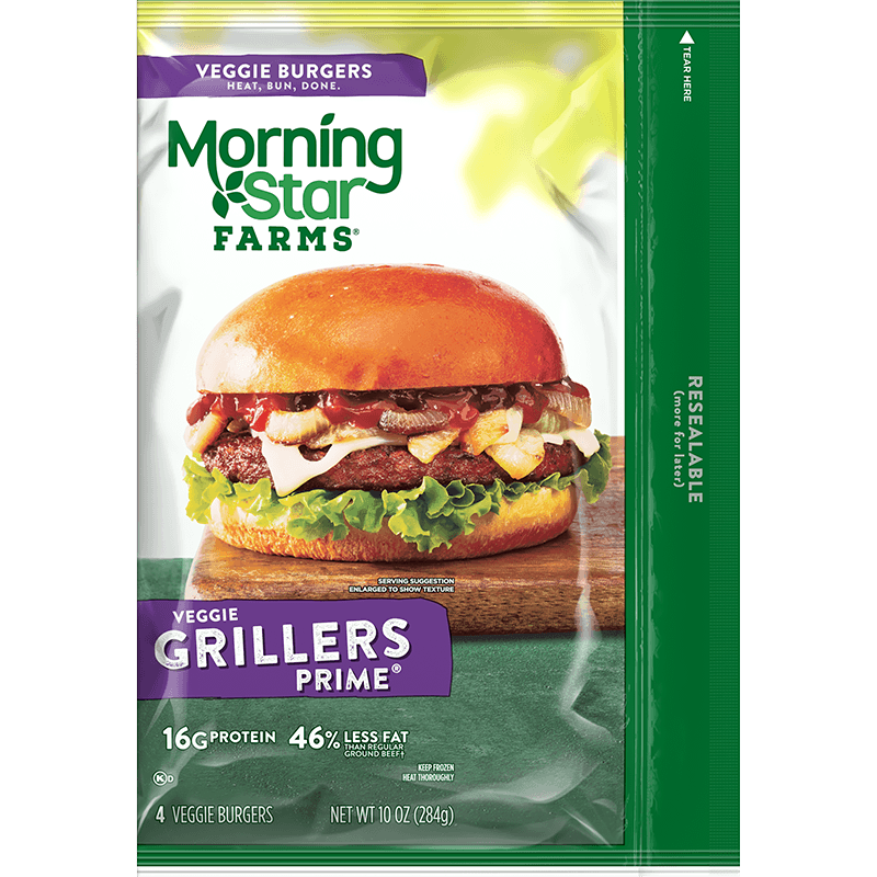 MorningStar Farms® Grillers Prime® Veggie Burgers