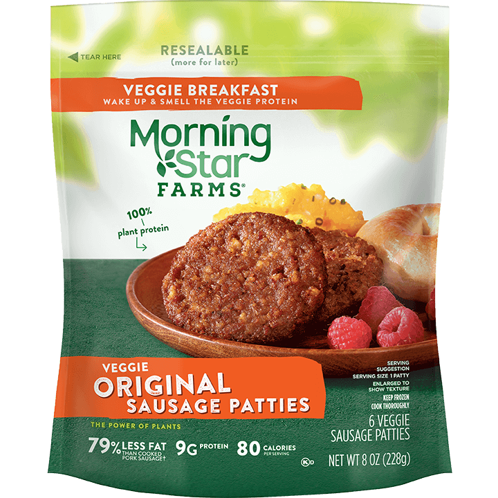 Product MorningStar Farms® Original Sausage Patties