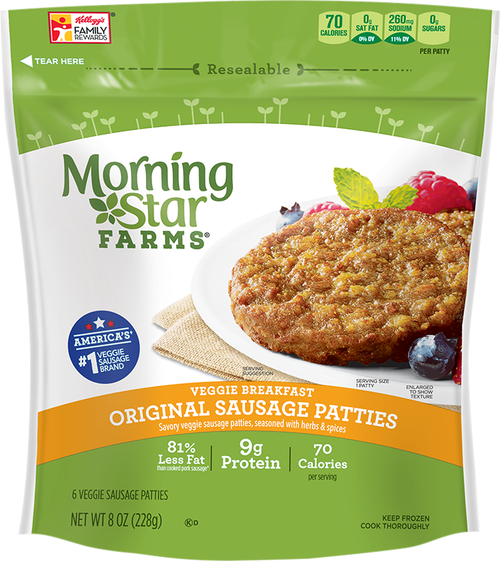 MorningStar Farms Original Sausage Patties