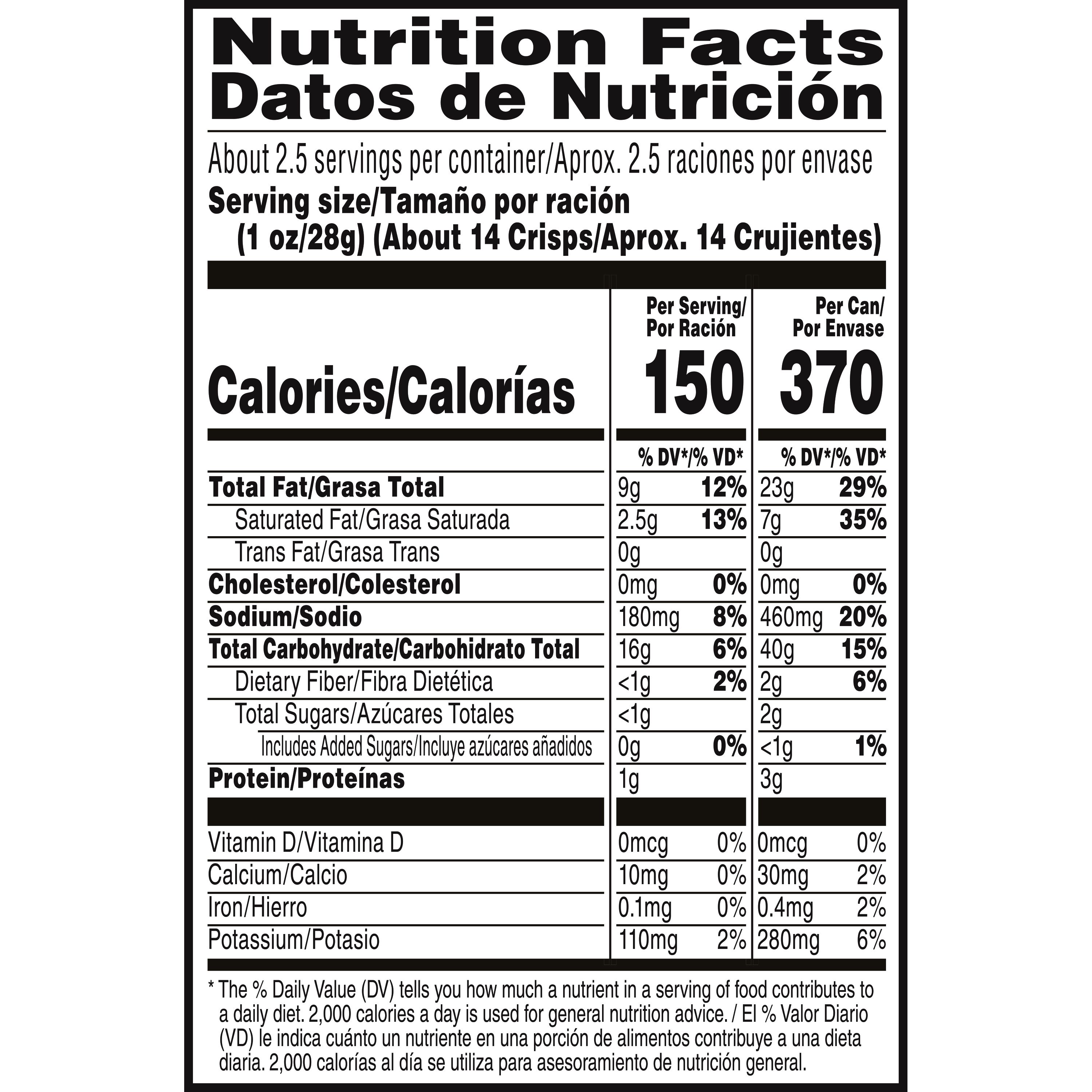 Pringles® Grab & Go Cheddar Cheese