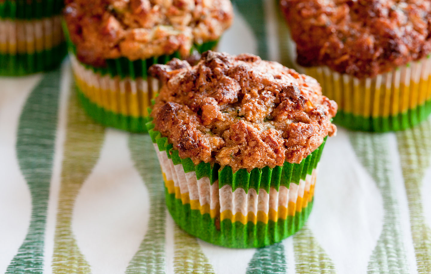KashiÂ® Zucchini Nutmeg Muffins Recipe