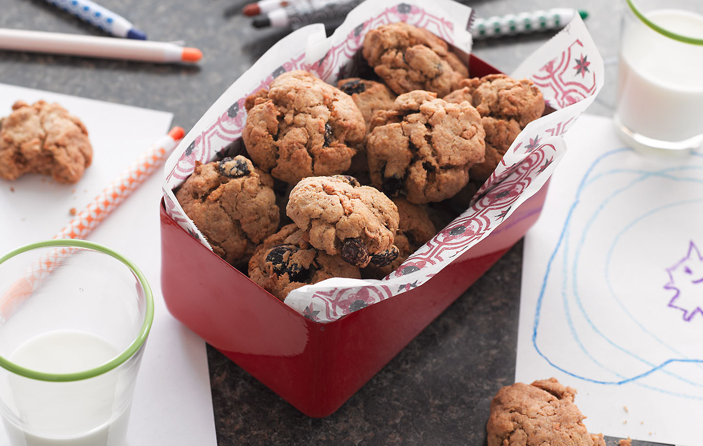 Kashi® Raisin ‘n Spice Cookies Recipe