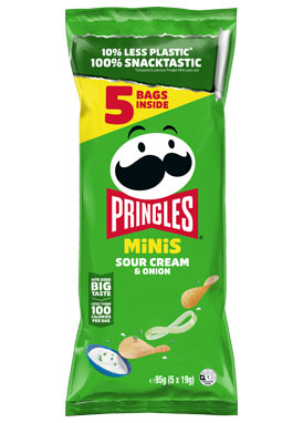 Pringles® Minis Multipack Sour Cream & Onion Potato Chips
