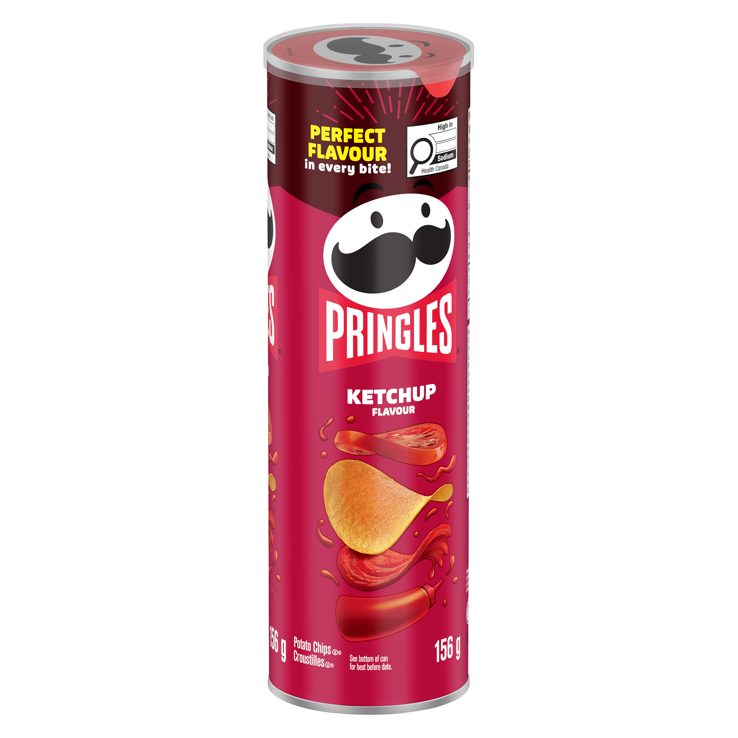Pringles® Ketchup Flavour Potato Chips Image